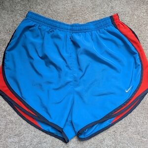 Nike Blue & Red Running Shorts